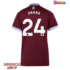 Aston Villa Amadou Onana #24 Hjemmebanetrøje Dame 2026-27 Kort ærmer